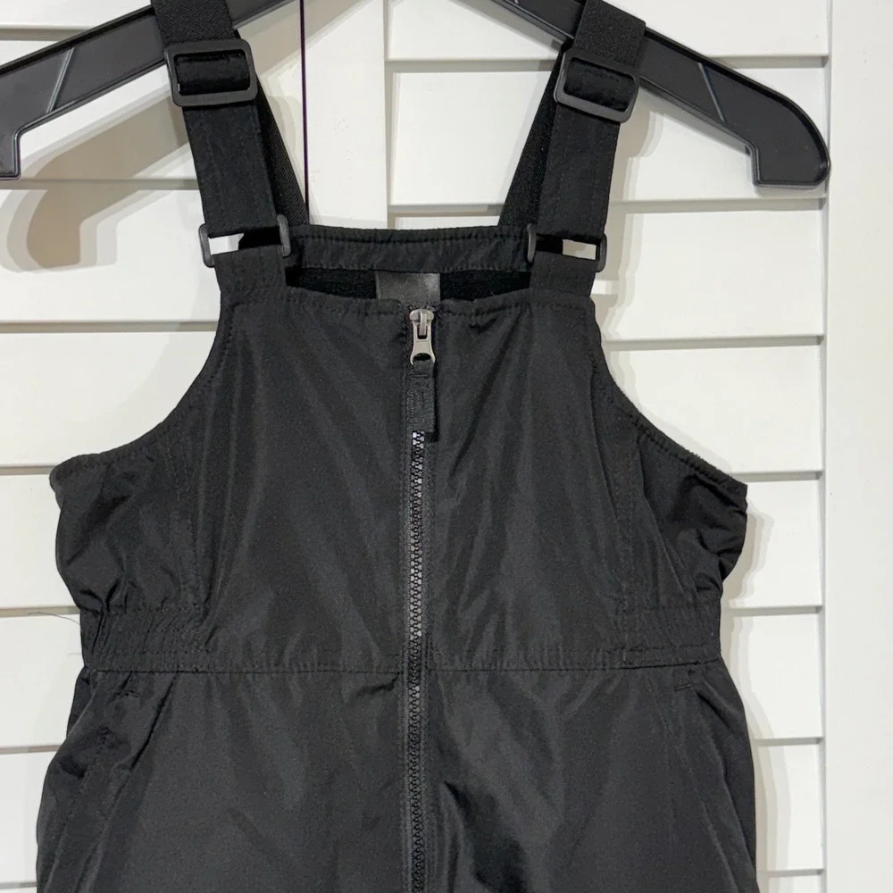 ZeroXposur Kids Black Insulated‎ Snow Bib Overalls Size S 6/7 Ski Pants